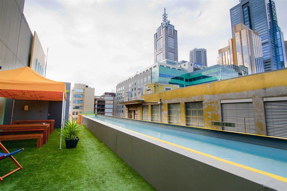 Adelphi Hotel Melbourne Bagian luar foto The rooftop of the Melbourne Museum